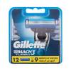 Gillette Mach3 Turbo Rezerve lame pentru bărbați 12 buc