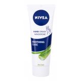 Nivea Hand Care Soothing Aloe Vera & Jojoba Oil Cremă de mâini pentru femei 75 ml