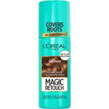 L'Oréal Paris Magic Retouch Instant Root Concealer Spray Vopsea de păr pentru femei 75 ml Nuanţă Brown