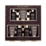 Baylis & Harding For Him Black Pepper & Ginseng Signature Collection Set cadou Gel de duș 2 x 100 ml + șampon 100 ml + gel de duș pentru corp și păr 100 ml + balsam after shave 50 ml + gel de curățare facială 50 ml + loțiune de corp 50 ml Cutie cu defect