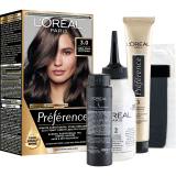 L'Oréal Paris Préférence Vopsea de păr pentru femei 60 ml Nuanţă 3.0