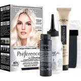 L'Oréal Paris Préférence Le Blonding Vopsea de păr pentru femei 60 ml Nuanţă Ultra Platinum