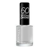 Rimmel London 60 Seconds Super Shine Lac de unghii pentru femei 8 ml Nuanţă 740 Clear