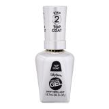 Sally Hansen Miracle Gel Top Coat Lac de unghii pentru femei 14,7 ml Nuanţă 101 Top Coat