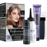 L'Oréal Paris Préférence Vopsea de păr pentru femei 60 ml Nuanţă 7.1