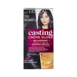 L'Oréal Paris Casting Creme Gloss Vopsea de păr pentru femei 48 ml Nuanţă 210 Blue Black