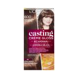 L'Oréal Paris Casting Creme Gloss Vopsea de păr pentru femei 48 ml Nuanţă 600 Light Brown