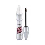 Benefit Gimme Brow+ Brow-Volumizing Gel și ceară pentru femei 3 g Nuanţă 4 Warm Deep Brown