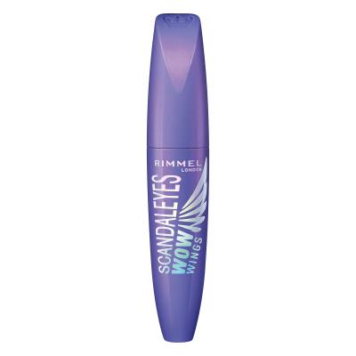 Rimmel London Scandaleyes WOW Wings Mascara pentru femei 12 ml Nuanţă 001 Black