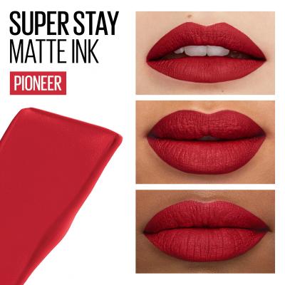 Maybelline Superstay Matte Ink Liquid Ruj de buze pentru femei 5 ml Nuanţă 20 Pioneer