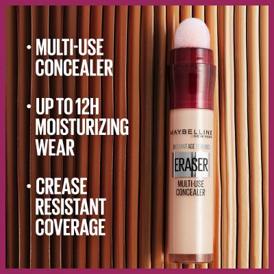 Maybelline Instant Anti-Age Eraser Anticearcăn pentru femei 6,8 ml Nuanţă 00 Ivory