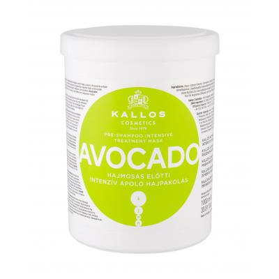 Kallos Cosmetics Avocado Mască de păr pentru femei 1000 ml