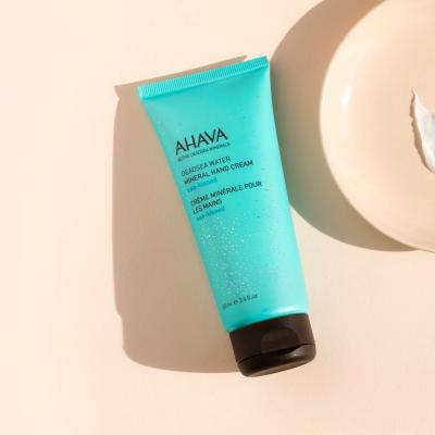 AHAVA Deadsea Water Mineral Hand Cream Sea-Kissed Cremă de mâini pentru femei 100 ml