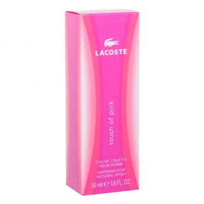 Lacoste Touch Of Pink Apă de toaletă pentru femei 50 ml Cutie cu defect