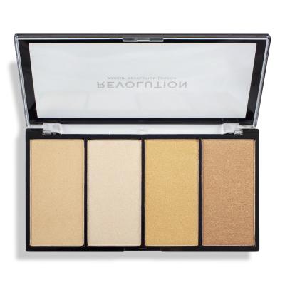 Makeup Revolution London Re-loaded Palette Iluminator pentru femei 20 g Nuanţă Lustre Lights Warm