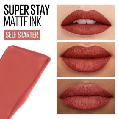 Maybelline Superstay Matte Ink Liquid Ruj de buze pentru femei 5 ml Nuanţă 130 Self-Starter