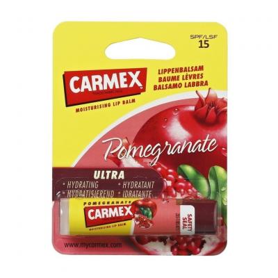 Carmex Ultra Moisturising Lip Balm Pomegranate SPF15 Balsam de buze pentru femei 4,25 g