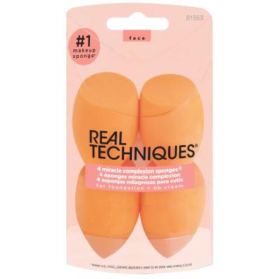 Real Techniques Miracle Complexion Sponge Aplicatoare pentru femei 4 buc