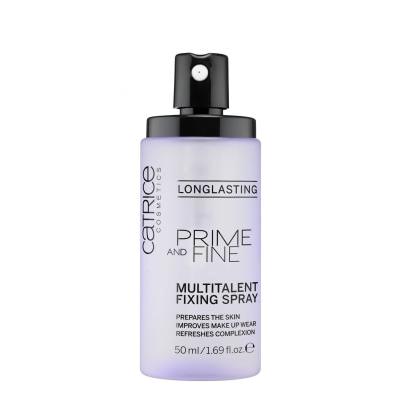 Catrice Prime And Fine Multitalent Fixing Spray Spray fixator pentru femei 50 ml