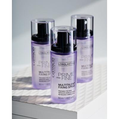 Catrice Prime And Fine Multitalent Fixing Spray Spray fixator pentru femei 50 ml