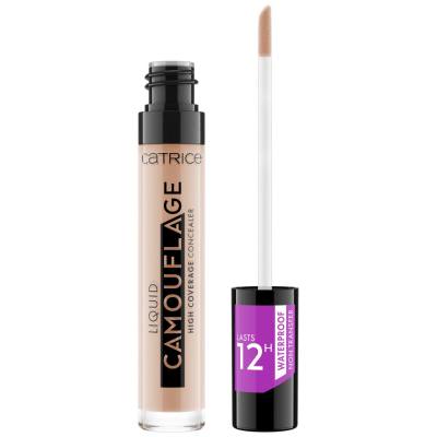 Catrice Camouflage Liquid High Coverage 12h Anticearcăn pentru femei 5 ml Nuanţă 007 Natural Rose