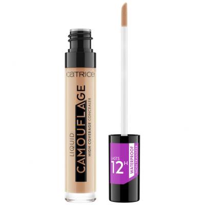 Catrice Camouflage Liquid High Coverage 12h Anticearcăn pentru femei 5 ml Nuanţă 015 Honey