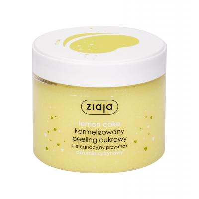 Ziaja Lemon Cake Sugar Body Scrub Exfoliant de corp pentru femei 300 ml