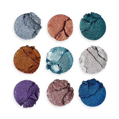 Makeup Revolution London Pressed Glitter Fard de pleoape pentru femei 13,5 g Nuanţă Illusion