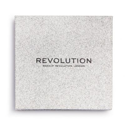 Makeup Revolution London Pressed Glitter Fard de pleoape pentru femei 13,5 g Nuanţă Illusion