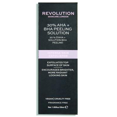 Revolution Skincare Skincare 30% AHA + BHA Peeling Solution Peeling pentru femei 30 ml