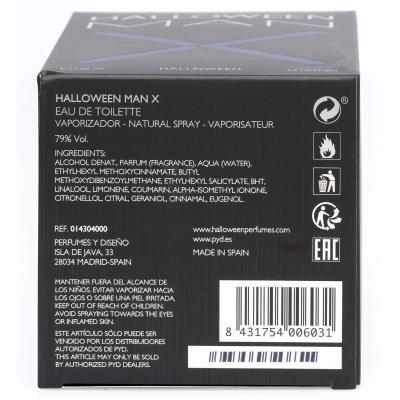 Halloween Man X Apă de toaletă pentru bărbați 125 ml