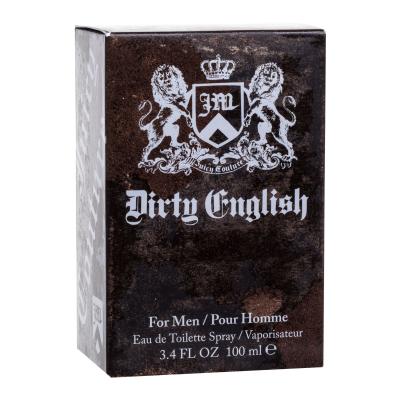 Juicy Couture Dirty English For Men Apă de toaletă pentru bărbați 100 ml Cutie cu defect