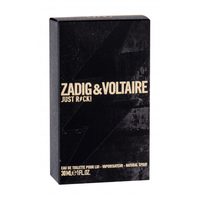 Zadig &amp; Voltaire Just Rock! Apă de toaletă pentru bărbați 30 ml