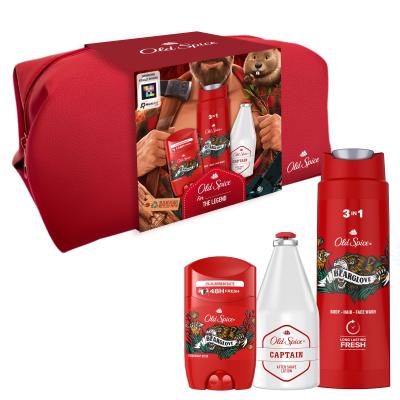 Old Spice Bearglove Set cadou After Shave 100 ml + Gel de duș 250 ml + Deostick 50 ml + geanta cosmetica