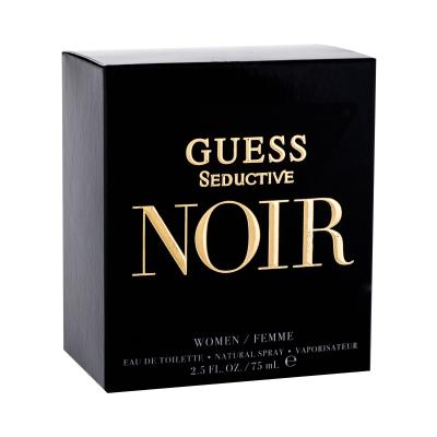 GUESS Seductive Noir Apă de toaletă pentru femei 75 ml Cutie cu defect