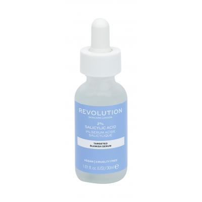 Revolution Skincare Blemish Targeted Blemish Serum With 2% Salicylic Acid Ser facial pentru femei 30 ml