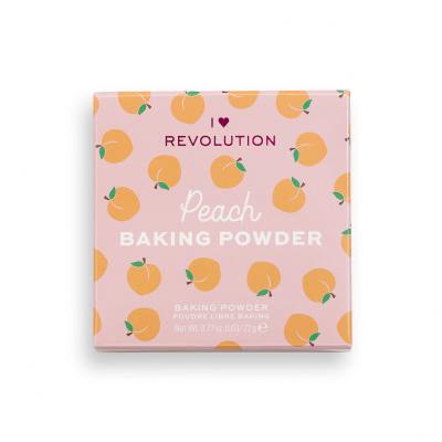 I Heart Revolution Loose Baking Powder Pudră pentru femei 22 g Nuanţă Peach