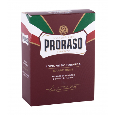 PRORASO Red After Shave Lotion Aftershave loțiune pentru bărbați 100 ml