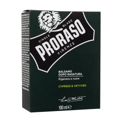 PRORASO Cypress &amp; Vetyver After Shave Balm Balsam după ras pentru bărbați 100 ml