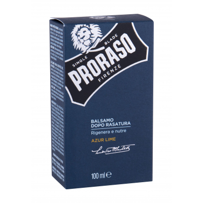 PRORASO Azur Lime After Shave Balm Balsam după ras pentru bărbați 100 ml