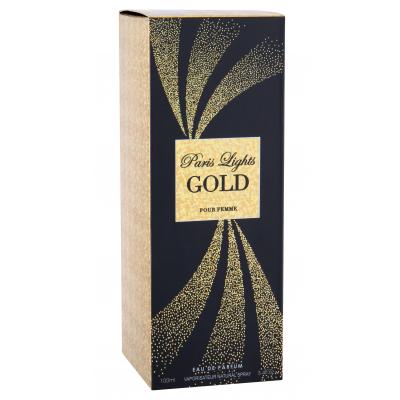 Mirage Brands Paris Lights Gold Apă de parfum pentru femei 100 ml