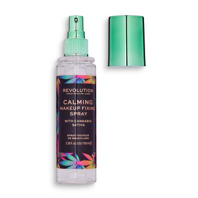 Makeup Revolution London Calming Cannabis Sativa Spray fixator pentru femei 100 ml