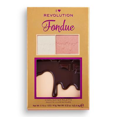 Makeup Revolution London I Heart Revolution Mini Chocolate Fard de pleoape pentru femei 11,2 g Nuanţă Fondue