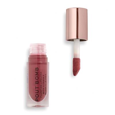 Makeup Revolution London Pout Bomb Luciu de buze pentru femei 4,6 ml Nuanţă Sauce