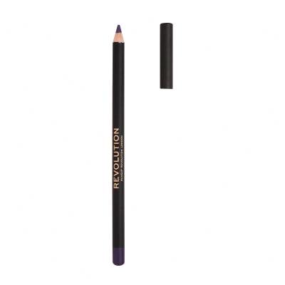 Makeup Revolution London Kohl Eyeliner Creion de ochi pentru femei 1,3 g Nuanţă Purple