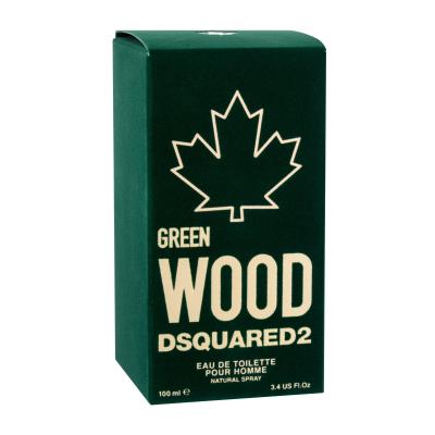 Dsquared2 Green Wood Apă de toaletă pentru bărbați 100 ml