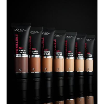 L&#039;Oréal Paris Infaillible 32H Matte Cover SPF25 Fond de ten pentru femei 30 ml Nuanţă 110