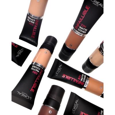 L&#039;Oréal Paris Infaillible 32H Matte Cover SPF25 Fond de ten pentru femei 30 ml Nuanţă 110