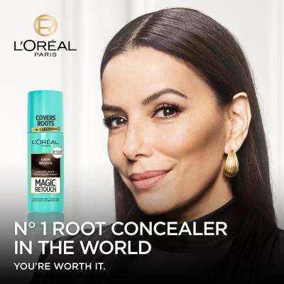 L&#039;Oréal Paris Magic Retouch Instant Root Concealer Spray Vopsea de păr pentru femei 75 ml Nuanţă Beige