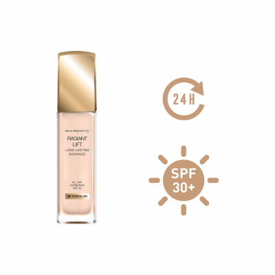 Max Factor Radiant Lift SPF30 Fond de ten pentru femei 30 ml Nuanţă 30 Porcelain